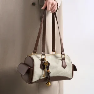 2025 New Trend Light Luxury Niche Design Retro Shoulder Bag Underarm Small Satchel High Sense Daily Commuter Women